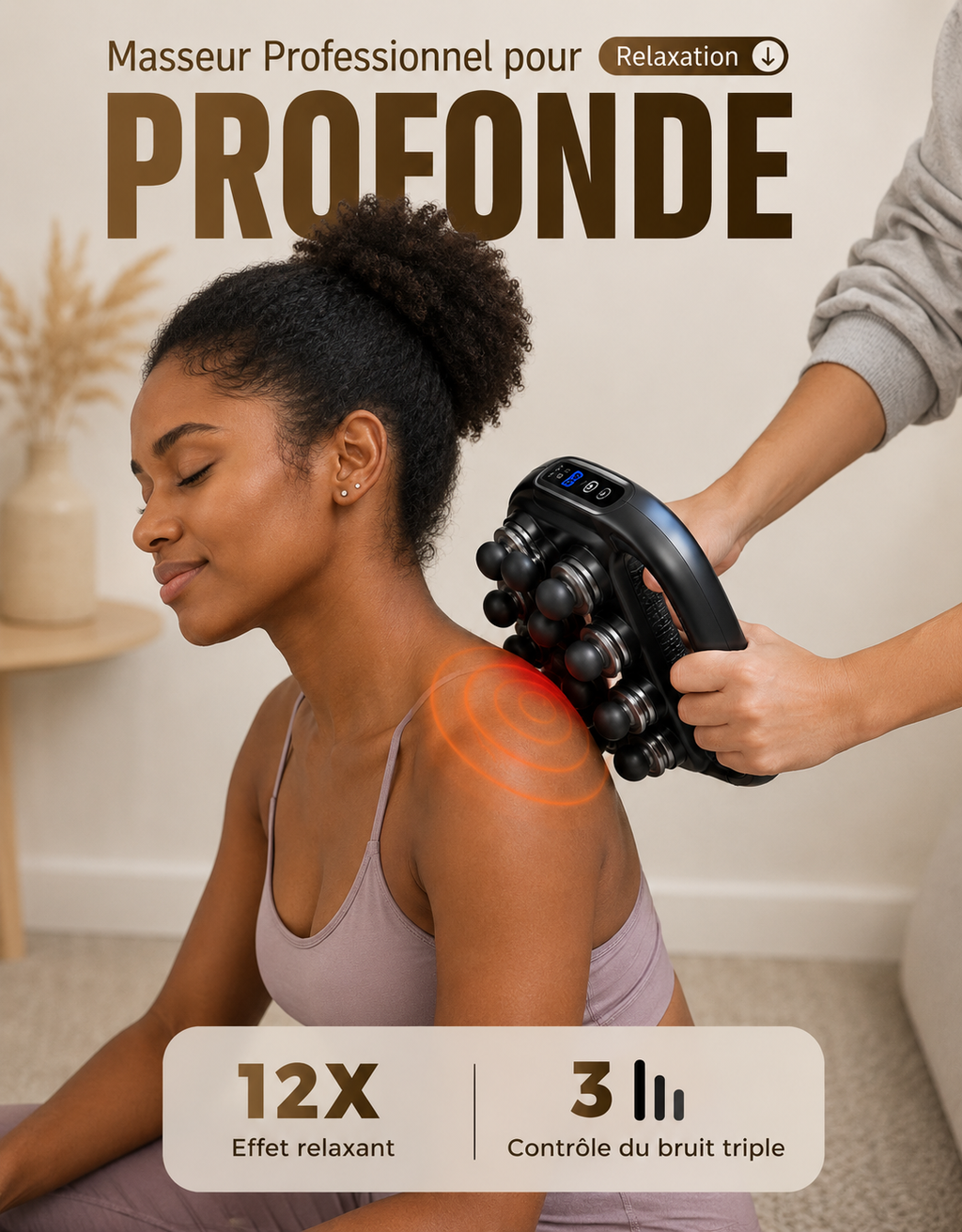 Masseur Musculaire 12 Têtes