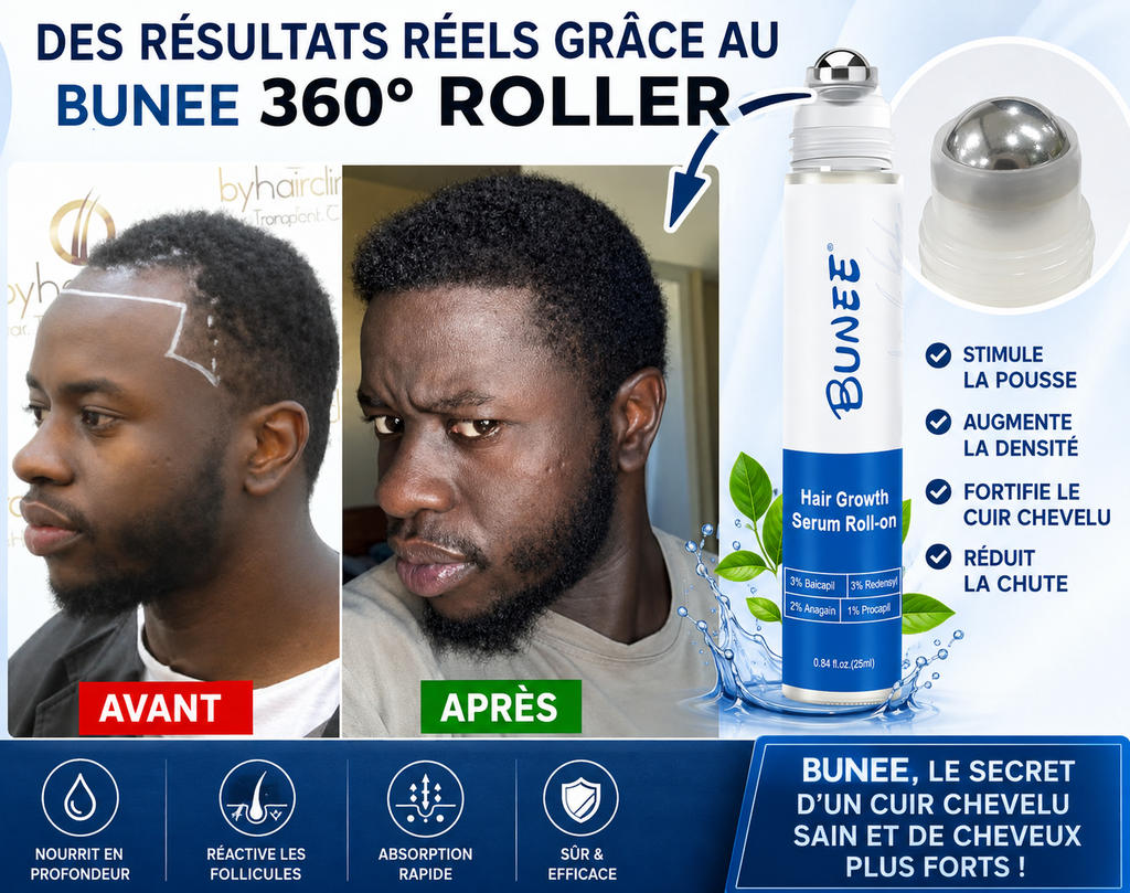 Sérum BUNEE – Applicateur Roll-on